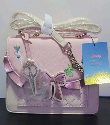 BOLSO DE MANO CONVERTIBLE DANIELLE NICOLE DISNEY CENICIENTA RATONES DE COSTURA NUEVO CON ETIQUETAS Foto 1 de 4