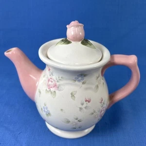 Tea Rose 20th Anniversary 1985-2005 Pfaltzgraff David Walsh Tea Pot - Picture 1 of 14
