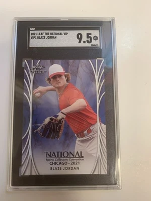 2021 Leaf The National VIP Blaze Jordan SGC9.5 - Image 1 of 2