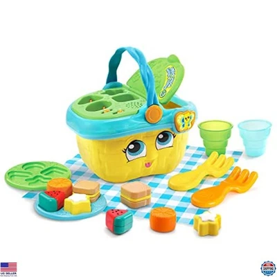 LeapFrog Shapes and Sharing Picnic Basket (Frustration Free Packaging), Yellow - image 1 of 4