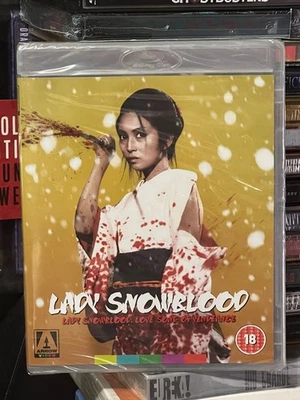 Lady Snowblood (BLU-RAY/DVD)  ARROW VIDEO! ZONE B! BRAND NEW! NO BOOKLET! - Image 1 of 4