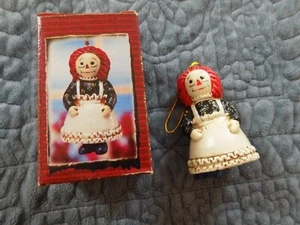 Maggie Bell Chimer Ceramic Bell/Ormament ~ 3" Tall ~ Springwater Ent. ~ 1999 - Picture 1 of 1
