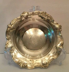 Gorham Silver Original Chantilly Silverplate Candy Dish Bowl Makers Mark YC1310  - Picture 1 of 10