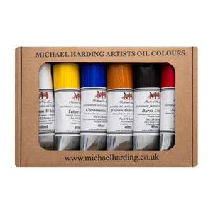 Michael Harding Handmade Artists Oil Colour Intro Set (6 x 40ml) - Picture 1 of 3