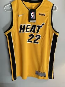 miami heat Butler trophy gold jersey Youth Large 4889/6031 Limited Edition - Picture 1 of 4