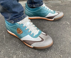 KAMO-GUTSU Schuhe Scudo 005 Sugar Combi blau Echtleder Herren Sneaker - Bild 1 von 10