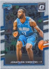 Jonathon Simmons 2017-18 Donruss Optic Basketball Chrome Card #109 Orlando Magic