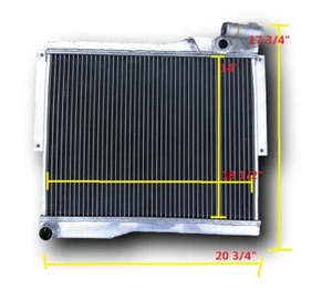 Radiador de aluminio para 1977-1980 MG MGB GT Roadster MK IV 1,8 L L L4 1978 79 manual - Imagen 1 de 6