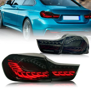 LED Tail Light For BMW 4Series M4 F32 F82 F36 2014-2020 Start Up Animation Smoke - Picture 1 of 12