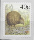 MINT 1991 NEW ZEALAND NZ P&S SELF ADHESIVE BROWN KIWI STAMP