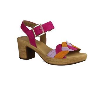 Gabor 24763-15 Damen, Sandalen, Leder, Multicolour, Best Fitting - Sandalette
