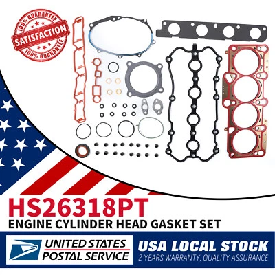 Head Gasket Set For Volkswagen Passat GTI Eos 2006-2008 2.0L l4 DOHC OEM Quality - Изображение 1 из 4