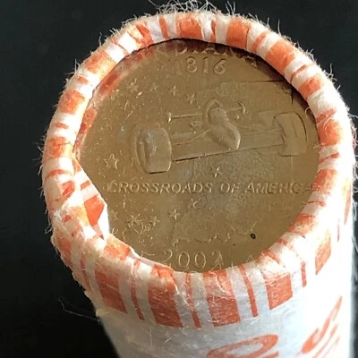1 Complete Roll of 2002 P Uncirculated Indiana State Quarters - Image 1 of 3