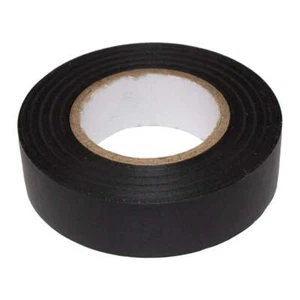Cinta aislante de PVC Apico 19 mm x 20 m rollo negro - Imagen 1 de 1
