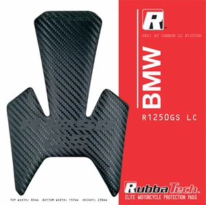 Rubbatech AT Carbon Tank Pad for BMW R1250GS LC Carbon - Picture 1 of 3