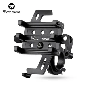 Support téléphone portable WEST BIKING en aluminium support à dégagement rapide support téléphone vélo - Photo 1 sur 33