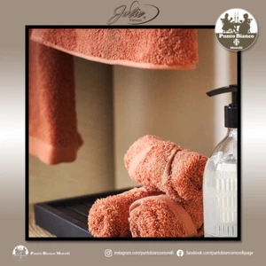 Set asciugamani in spugna per bagno 100% cotone JOLIE FIRENZE - Imagen 1 de 111