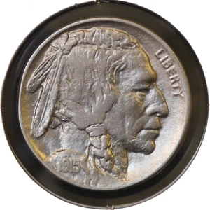 1915 D Buffalo Nickel - AU / BU - Picture 1 of 2