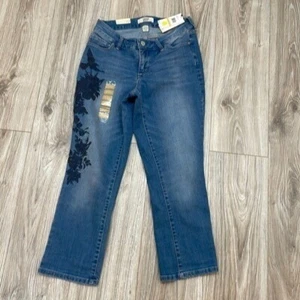 Vintage America boho crop jeans size 26 NWT - Picture 1 of 8