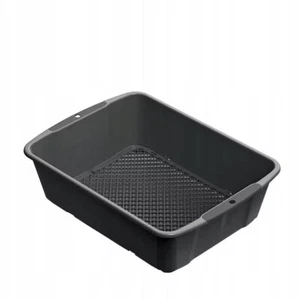 Gartensieb Steinsieb Erdsieb Schüttelsieb Eckig 39,4 cm Masche 4-10mm Schuttsieb - Bild 1 von 2