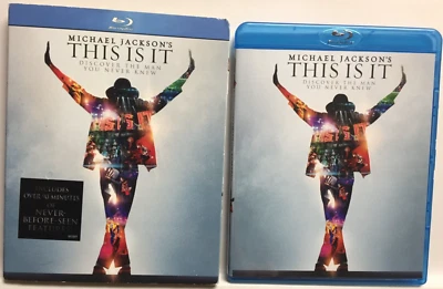 Michael Jackson's This Is It [2009] (Blu-ray,2010) w/Embossed Slipcover! - Image 1 of 4
