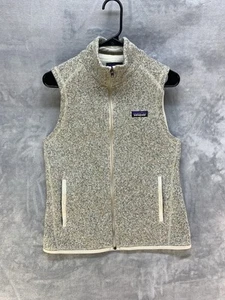 Chaleco polar Patagonia gris jaspeado Synchilla pequeño para mujer - Imagen 1 de 5