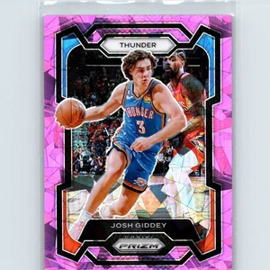 2023-24 Panini Prizm Josh Giddey #50 Prizms Pink Ice Oklahoma City Thunder - Bild 1 von 2