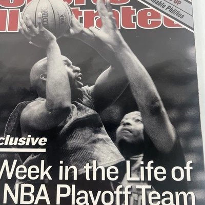 Baron Davis May 21, 2001 Charlotte Hornets Sports Illustrated Playoff - Image 1 of 4