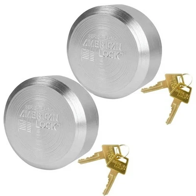 3x Master Lock American Solid Steel High Security Hidden Shackle Padlock - Image 1 of 3