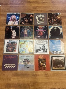 16 Lot Classic Rock Vinyl LP Records Beatles Frampton America Traffic Dylan + - Picture 1 of 8