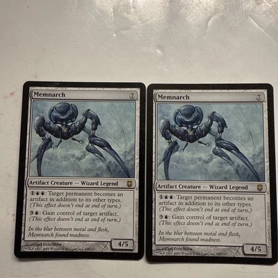MTG Memnarch Darksteel Card Magic the Gathering (129/165) LP Condition X 2 - Image 1 of 2