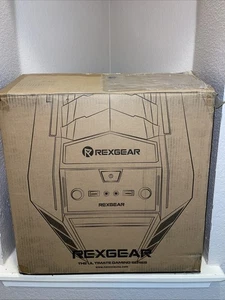 Beautiful Nanoxia Rexgear Xpredator Green Cube Case with High Cooling Fans - Picture 1 of 15