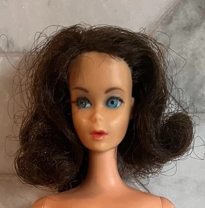Barbie Doll Marlo Flip Mod #1160 1969 1970 Vintage Brunette Twist N Turn Japan - Picture 1 of 19