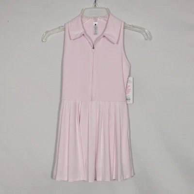 NWT Yogalicious Girls Game Set Tennis Dress Festival Bloom Size Medium 10 - Image 1 of 4