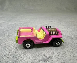 Vintage 1971 Matchbox Superfast 2 Jeep Hot Rod Pink Green Lesney England - Picture 1 of 10