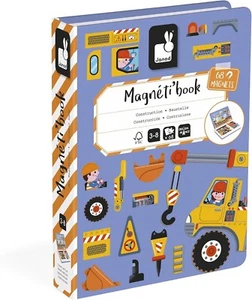 LIBRO CONSTRUCCIÓN JANOD MAGNETI NUEVO EN CAJA 3-8 AÑOS 50 PIEZAS - Imagen 1 de 5