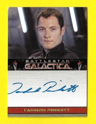 2008 Battlestar Galactica Staffel 3 Autogramm Tahmoh Penikett Als Karl Agathon - Bild 1 von 3