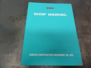 Kobelco SK80MSR-1E SK80MSR-1ES Hydraulic Excavator Shop Manual S5LF0005E01 - Picture 1 of 9