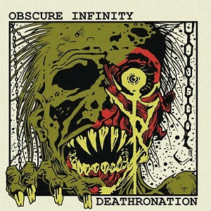 Obscure Infinity Deathronation-Absurd Existence / Vulture Eyes 7'' Revel in Fles - Image 1 of 1