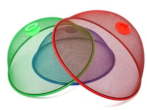 Affordable Party, Camping, or Picnic Mesh Metal Screen Food Cover (3 Pack)  - Picture 1 of 6