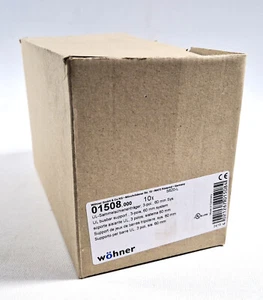 Wöhner 01508.000 AB UL-Porta Raccoglitore (1 Vb Con 5 Pezzi) 01508.000 - Foto 1 di 4