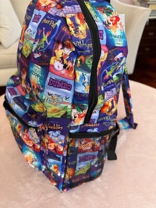 Mochila Clásicos Disney, Peter Pan, Aladdin, Rey León, La Bella y la Bestia - Nueva - Imagen 1 de 9