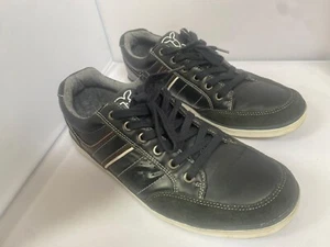 Mens Trainers Black Size 8 Casual Shoes - Picture 1 of 5