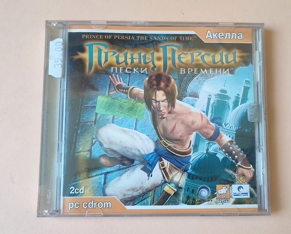 Prince Of Persia The Sands of Time PC CD ROM Computer Video Game. Russian - Image 1 of 4