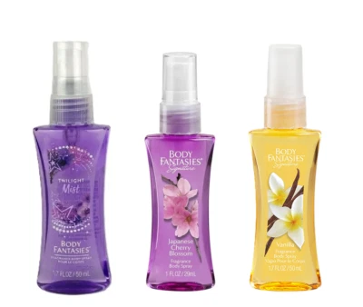 2 x Body Fantasies Japanese Cherry, Vanilla Fantasy Parfum Mist 50 ml - Bild 1 von 4