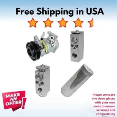 Kit Compressor A/C Fit Chrysler Town & Country 2006-2007, Voyager 2006-2007 - Image 1 of 4