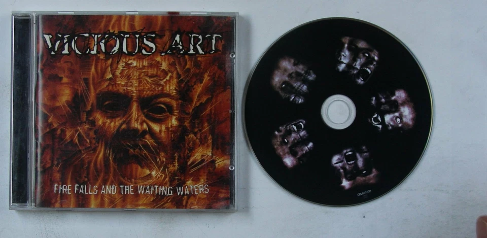 Vicious Art Fire Falls And The Waiting Waters US CD 2005 Death Metal - Bild 1 von 1