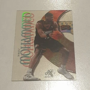 1998-99 EX Century Nazr Mohammed Rookie Card - Philadelphia 76ers - Picture 1 of 1