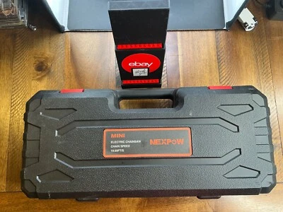 Mini Motosierra NEXPOW 6" - 24V Batería Caja Abierta Nueva 📦 Foto 1 de 3