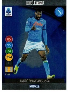 PANINI CALCIATORI ADRENALYN XL TITANS 2022 CARD T101 ANGUISSA (ROOKIE) NAPOLI - Picture 1 of 2